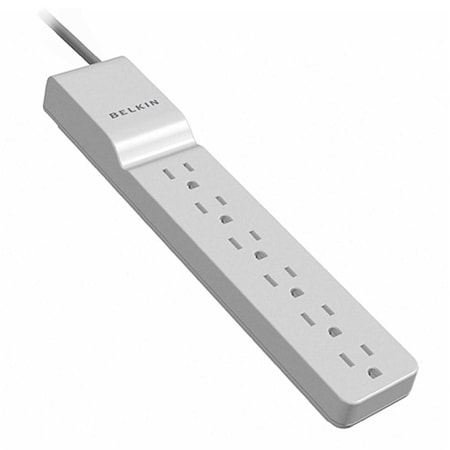 Fasttrack Outlet Strip, Surge, 6 Outlet(s) 4 ft. FA3751250